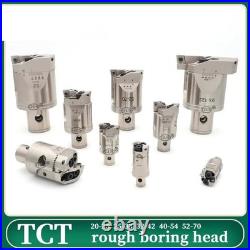 RBH TCT Adjustable Double-Edged Boring Head 19-92mm Rough Machining Tool Lathe RBH TCT Adjustable Double-Edged Boring Head 19-92mm Rough Machining Tool Lathe