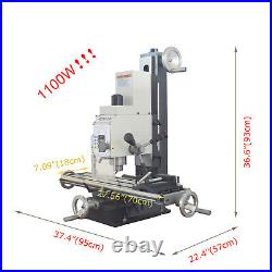 RCOG-25V Brushless Precision Milling and Drilling Machine Horizontal Lathe 110V