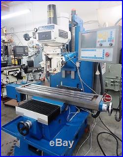REVOLUTION CNC BED MILL with CENTROID M-400 Control Year 1999