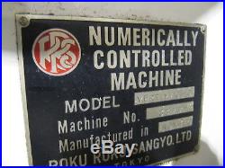 ROKU ROKU Vertimac-0 CNC 20x16 Vertical Milling Machine with FANUC Ctl
