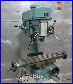 RONG FU Model RF-30 Mill Drill Milling Drilling Machine 1 Phase R8 Collets 2HP