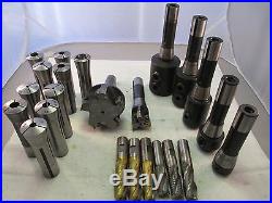 R 8 TOOLING FOR BRIDGEPORT COLLETS & ENDMILL HOLDERS FACE MILLS
