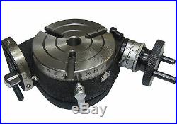 Rdg New 100mm Tilting Rotary Table 2mt Bore Engineering Milling Tools