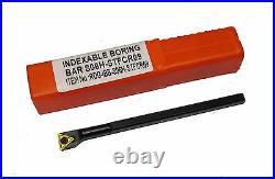 Rdg Tools Indexable Lathe Boring Bar 6mm Shank Tcmt 09 Inserts Engineering Tools