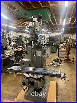 Remanufactured Bridgeport Milling Machine 3HP Head, 2 Axis DRO