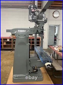 Remanufactured Bridgeport Milling Machine 3HP Head, 2 Axis DRO