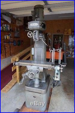 Rockwell 21-100 Milling Machine with Servo Power Feed very good cond 120/230v
