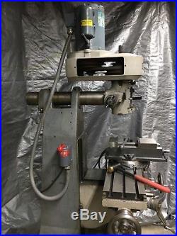 Rockwell 6.5 x 24 Vertical Milling Machine with X-Axis Power Feed, 120 Volt