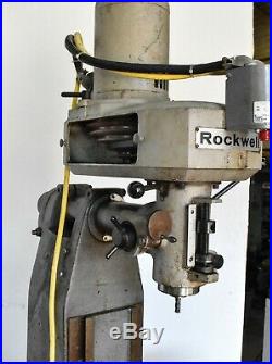 Rockwell Model 21-100 Vertical Milling Machine (CTAM #4747)