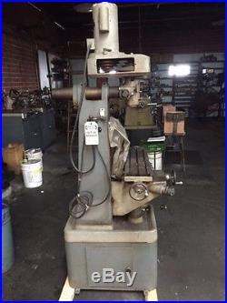Rockwell Vertical Mill Model 21-100 Serial No. EE2285