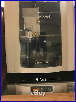 Roland 5 Axis CNC Milling Machine Protowizard Conversion of DXW-10 Mill