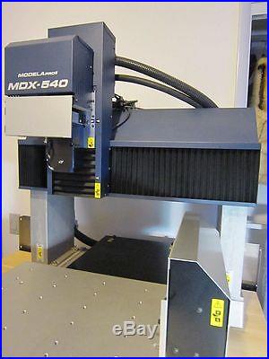 Roland MDX-540A Pro II 3D CNC Benchtop Milling Machine