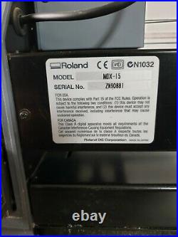 Roland Modela MDX-15 Precision CNC machine