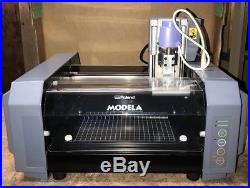 Roland Modela MDX-20 CNC (Mill engraver scanner plotter) Withcable P/S