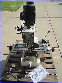 Rong Fu RF-40 Gear Head 6 Speed 220V Bench Type Milling Drilling Machine New