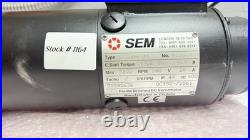 SEM MT30H4-44 Servo Motor- Removed from a running Bridgeport EZ Trak CNC Mill