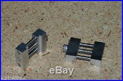 SET OF 2 MACHINE SHOP VISE STOPS FOR MACHINIST SET UP TOOLING
