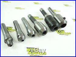 SET OF 6 R8 SHANK END MILL HOLDERS 3/16 1-1/8