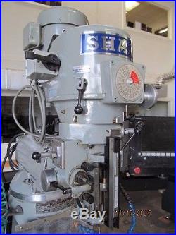 SHARP Vertical CNC Two-Axis Milling Machine, #LMV-50, 9 x 50
