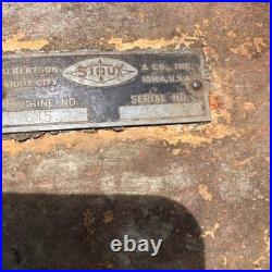 SIOUX 645 VALVE FACE GRINDER MOTOR & PULLEY (good Usable Condition) SIOUX 645 VALVE FACE GRINDER MOTOR & PULLEY (good Usable Condition)