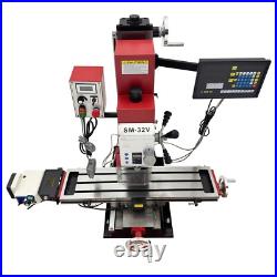 SM-32V Brushless Precision R8 Milling and Drilling Machine 110V 1500W SM-32V Brushless Precision R8 Milling and Drilling Machine 110V 1500W