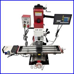 SM-32V Brushless Precision R8 Milling and Drilling Machine 110V 1500W SM-32V Brushless Precision R8 Milling and Drilling Machine 110V 1500W