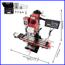 SM-32V Brushless Precision R8 Milling and Drilling Machine 110V 1500W SM-32V Brushless Precision R8 Milling and Drilling Machine 110V 1500W