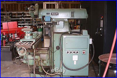 SOJO Horizontal Milling Machine and Vertical milling head
