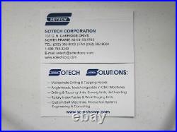 SOTECH ANGLE HEAD ADJUSTABLE 2 AXIS CAT 50 taper machines ER25 collet