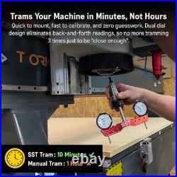 SST Mini Mill & Lathe Tramming System Tram, Align, & Square for Machine Cali SST Mini Mill & Lathe Tramming System Tram, Align, & Square for Machine Cali