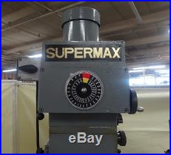 SUPERMAX 9 x 49 Vertical Milling Machine