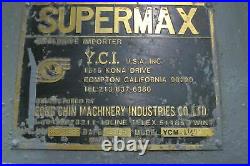 SUPERMAX YCM Vertical Mill Milling Machine 9 x 42 DRO 2 HP Bridgeport Style Nice