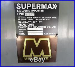 SUPERMAX YMC-18 CNC PROJECT MILL MANUAL / CNC
