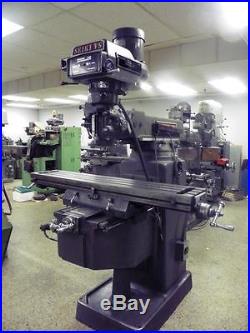 Seiki Model 3 Vertical Mill Milling Machine with Newall Digital Reaout