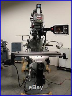 Series I BRIDGEPORT Two-Axis CNC Vertical Mill with 3X DRO (New'79, Retrofit'97)