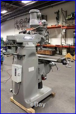 Series I BRIDGEPORT Vertical Mill with ACU-RITE Two-Axis DRO (New 1998)