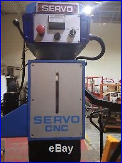 Servo 3 Axis Knee Mill, New Cnc And Servos, Ball Screws, New Vfd, Power Draw Bar