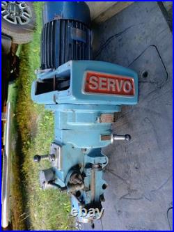 Servo 5hp milling machine head