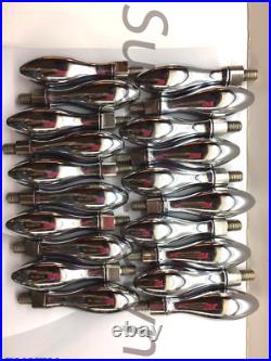Set of 20pcs Chrome Plated Revolving Grip, 3/8 In Thread for Import Mill Machine