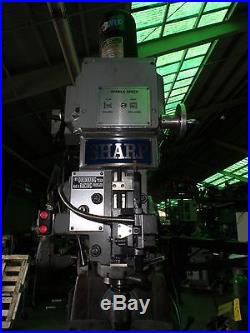 Sharp VH25 Horizontal Vertical Knee Mill with Proto Trak A. G. E 2-Axis CNC Controls