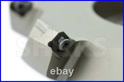 Shars CNC 6 45° Indexable Face Mill SEHT 43 Insert 8 Flutes New R