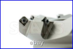Shars CNC 6 45° Indexable Face Mill SEHT 43 Insert 8 Flutes New R