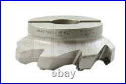 Shars CNC 6 45° Indexable Face Mill SEHT 43 Insert 8 Flutes New R