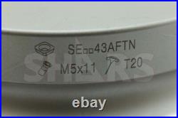 Shars CNC 6 45° Indexable Face Mill SEHT 43 Insert 8 Flutes New R