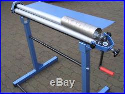 Sheet Metal Rolling Mill Bending Rolls Slip Rolls Rollers 1000mm/ 0.9mm capacity