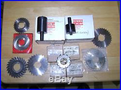 Sherline 3230 & 3231 Milling Arbors, + Misc. Gear Cutters, Saws, And Layout Scribe