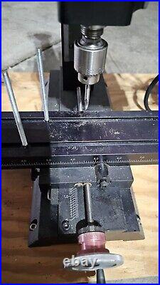 Sherline 5400 Mill + Extras Machinist Vertical Milling Machine Tool EUC