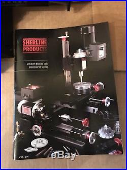Sherline 5410 5400 CNC Ready Metric 12 Deluxe Mill Milling Machine Adjustable