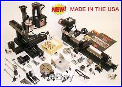 Sherline 6200-CNC Ultimate Machine Shop Lathe & Mill with CNC couplers USA made