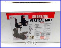 Sherline Deluxe Manual Vertical Milling Machine Model # 5400 (inch) in Box Mill